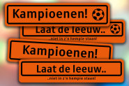 Oranjebord<br>(evt. met ondertekst)